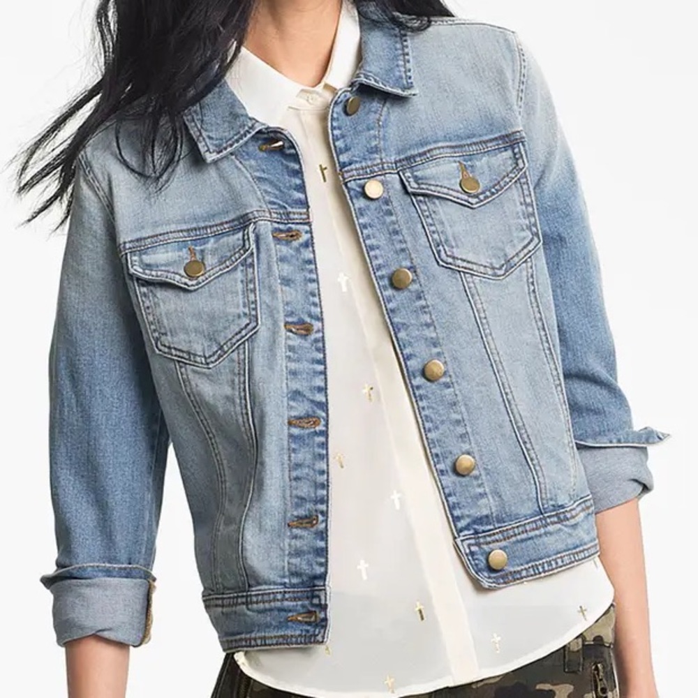 Two Toned Denim Jacket